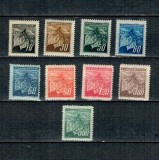 Cehoslovacia 1945 - Uzuale, emisiunea Praga, serie neuzata