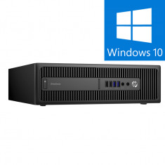 Sistem PC Refurbished HP EliteDesk 800 G2 Intel Core i7-6700 3.40GHz, 8GB DDR4, 120 SSD + 500 HDD, Windows 10 Pro foto