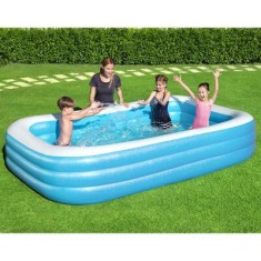 Piscina Gonflabila copii, dreptunghiulara, 3 metri, mare, Capacitate 440 l, foto