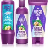 Aussie SOS Blonde &amp; Hydrate set pentru par blond