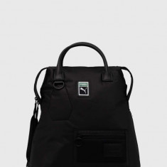 Puma rucsac femei, culoarea negru, mare, uni, 090390 90390