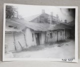 CASA DEMOLATA , STR, SEBASTIAN NR. 117 , FATADA POSTERIOARA , BUCURESTI, FOTOGRAFIE MONOCROMA, PE HARTIE LUCIOASA , ANII &#039;70 - &#039;80