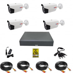 Kit Rovision complet 4 camere supraveghere exterior full hd 40 metri IR 1080P SafetyGuard Surveillance foto