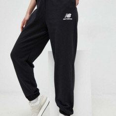 New Balance pantaloni de trening culoarea negru, cu imprimeu WP31530BK-0BK