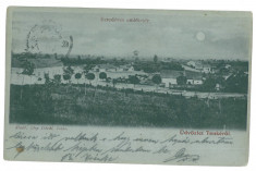 3764 - TENKE, TINCA, Bihor, Litho, Romania - old postcard - used - 1901 foto