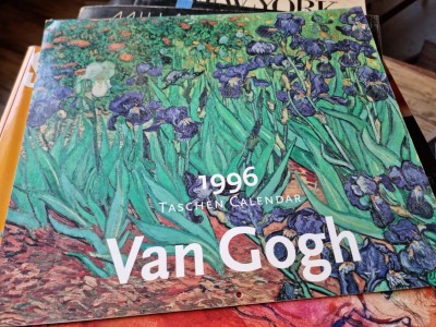 Taschen calendar 1996, Van Gogh foto
