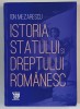 ISTORIA STATULUI SI DREPTULUI ROMANESC de ION MEZARESCU , 2019