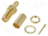 Connector RSMA6411A1-3GT50G-1-50 AMPHENOL RF