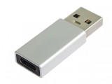 Adaptor USB 2.0 type C la USB-A M-T Aluminiu, kur31-33, Oem
