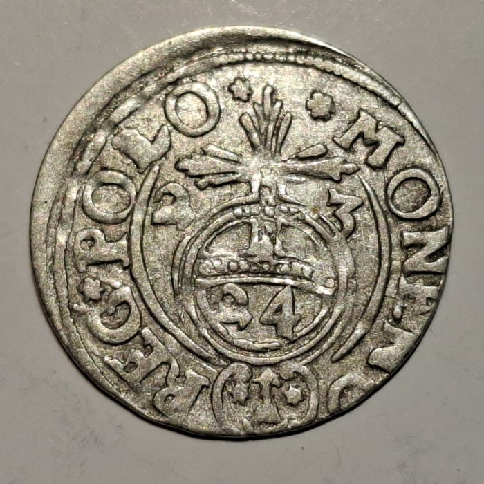Polonia 3 polker 1623 argint Sigismund lll Vasa