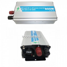 Invertor Auto 12V la 220V 800W Chaomin cu USB, Priza 220V si 12V foto