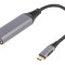 Adaptor USB-C la RJ45 1Gbps Negru 0.15m