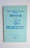 INFOTEC &rsquo;86 &ndash; Caiet program, A VI-a Sesiune Națională de Comunicări Științifice, București, 22&ndash;25 septembrie 1986