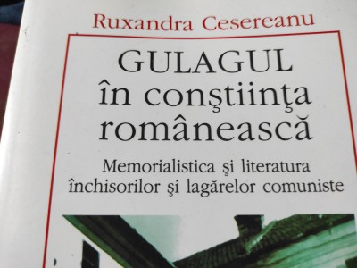 GULAGUL &amp;Icirc;N CONȘTIINȚA ROM&amp;Acirc;NEASCĂ - RUXANDRA CESEREANU, POLIROM, 2005,ED II REV. foto