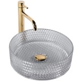 Lavoar pe blat Rea Cristal Light Grey