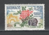 Monaco.1962 15 ani Societatea internationala ptr. scleroza multipla SM.412, Nestampilat