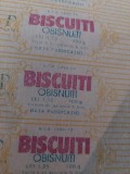 6 buc originale Nefo.Reclama veche de colectie-=ambalaj vechi BISCUITI OBISNUITI