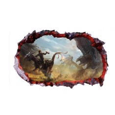 Sticker decorativ cu Dinozauri, 85 cm, 4436ST-1