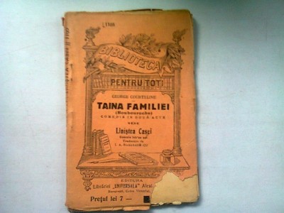 TAINA FAMILIEI - GEORGE COURTELINE foto