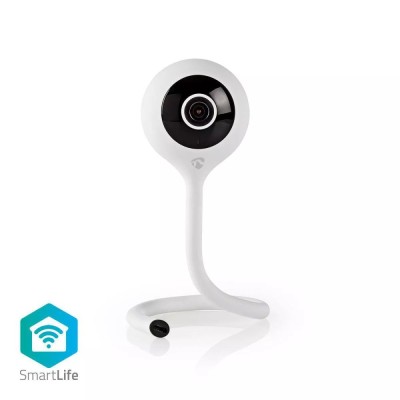 Camera Smart WiFi IP HD 720p cu senzor de temperatura Nedis foto