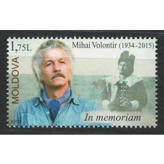 Moldova 2015 Mi 930 MNH - Mihai Volontir, actor - In memoriam