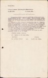 A2014 Copie de epocă, certificat oficios privitor la activitatea din anul 1918 din preajma Marii Uniri, 1924, Căp&acirc;lna, județul Sălaj