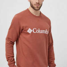 Columbia bluza barbati, culoarea rosu, cu imprimeu