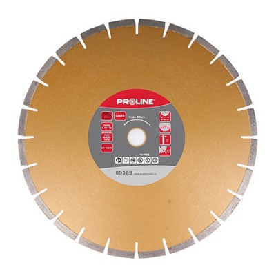 Disc diamantat segmentat laser de granit 350mm / 25.4mm foto