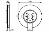 Disc frana OPEL ASTRA H GTC (L08) (2005 - 2016) BOSCH 0 986 479 B68