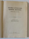 ISTORIA LITERATURII ROMANE MODERNE , INTAII POETI MUNTENI , LECTIUNI de G. BOGDAN - DUICA , 1923