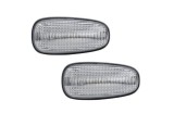 Set lampa semnalizare laterala Opel Astra G 1998-2009, Frontera B 2001-2003, Zafira 1999-2005, fata, stanga+dreapta, LED; transparent; Tuning;