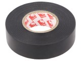 Bandă Electroizolantă Neagră 19mm x 25m