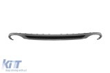 Difuzor tip S-line potrivit pentru bara spate standard a Audi A4 sedan, break 2008-2011 -oo--oo- Performance AutoTuning