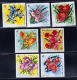 M2 CNL3 - Timbre foarte vechi - Burundi - flori, Flora, Stampilat