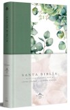 Biblia Rvr 1960 Letra Grande Tapa Dura Y Tela Verde Con Flores Tama