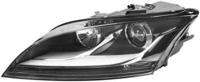 Far Audi TT (8J), 05.2006-09.2014, partea Dreapta, tip bec H7+H7, electric, cu motoras, cu rama neagra, MAGNETI MARELLI foto