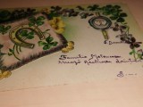 Cumpara ieftin CARTE POSTALA / FELICITARE ,STAMPILA BRAILA /BUCURESTI ,ANII 1900 ,