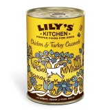 Cumpara ieftin Lily&#039;s Kitchen For Dogs Chicken &amp; Turkey Casserole, 400 g