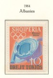 Albania 1964 Mi 838 MNH - Expoziție internațională de timbre sportive, Rimini, Nestampilat