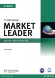 Market Leader 3rd Edition B1 Pre-Intermediate Business English Practice File with Audio CD - Paperback brosat - John Rogers - Pearson