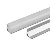 Profil aluminiu pentru banda led 2m 15.8mm x 15.8mm mat, Oem