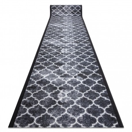 Traversa anti-alunecare Clover gri, 100 cm