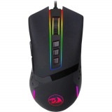 Mouse gaming Redragon Octopus, Iluminare RGB, Negru