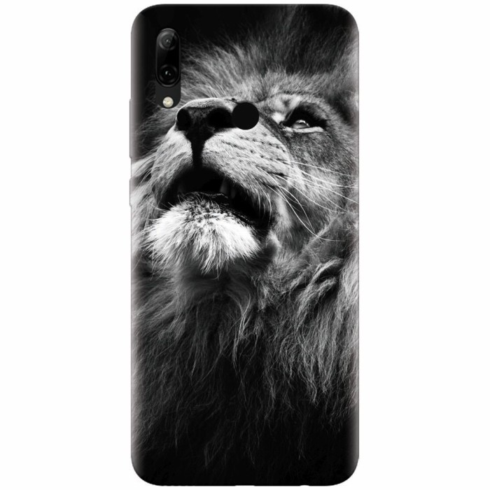 Husa silicon pentru Huawei P Smart 2019, Majestic Lion Portrait
