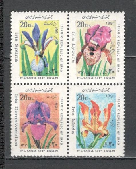 Iran.1991 Flori bloc 4 DF.318
