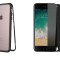 Husa Apple iPhone 8 Magnetica cu spate din sticla securizata si folie privacy pentru ecran, MyStyle Perfect
