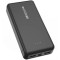 Baterie Externa RavPower RP-PB1216, 20000mAh, 15W, 1 x USB-C - 2 x USB-A, Neagra