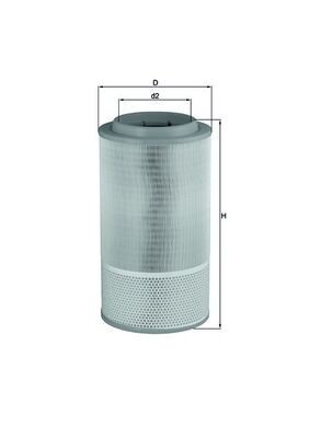 MAHLE LX 1024 Filtru aer