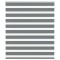 Jaluzea tip zebra gri inchis latime tesatura 120,9 cm poliester