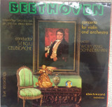 Beethoven orchestra roma dirijor sergiu celibidache wolfgang schneiderhan vinyl, VINIL, Clasica, electrecord